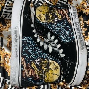 Black Album 30th Anniversary VANS Sk8-Hi x Metallica Pushead 2023
